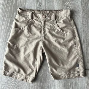 The North Face girls khaki shorts.